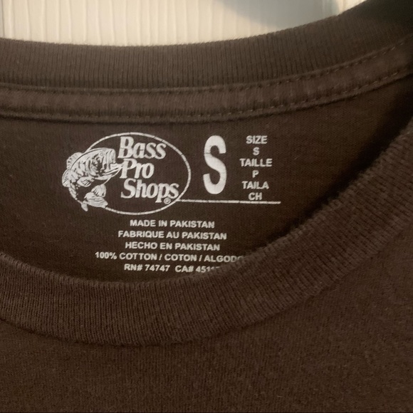 Mens \ Brown \ Bass Pro Shop Tee - Picture 4 of 4
